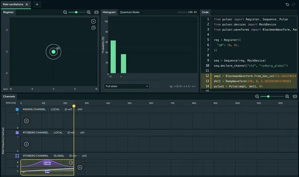 Rabi oscillations result